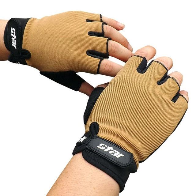 Half Finger Weight Lifting Gloves