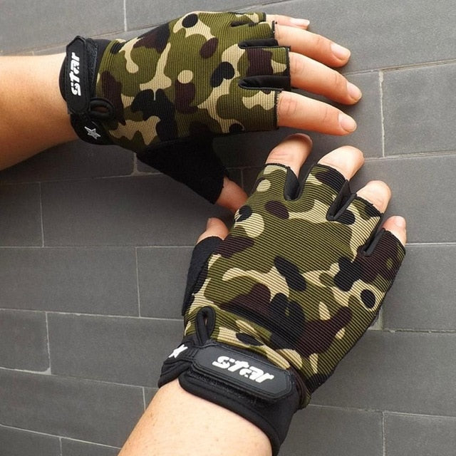 Half Finger Weight Lifting Gloves